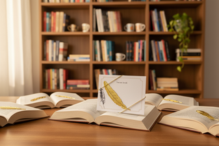 You Are Loved Notecard Set + Feather Bookmark