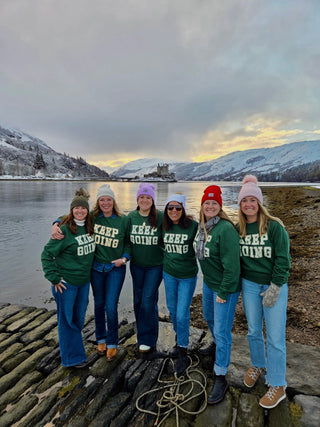 KEEP GOING CREWNECK SWEATSHIRT