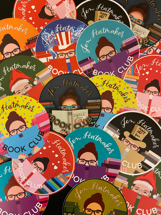 Puzzle (75 pieces) - Jen Hatmaker Book Club Logo Collage