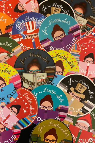 Puzzle (75 pieces) - Jen Hatmaker Book Club Logo Collage